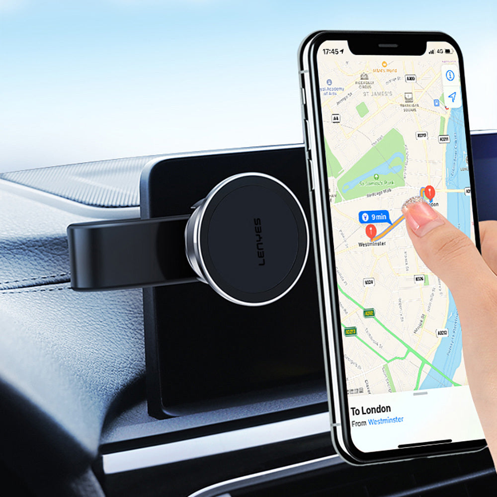 Lenyes CR171 Magnetik M-safe Uyumlu Bükülebilen Eğimi ve Düz Zemin Araç Telefon Tutucu Lenyes CR171 Magnetik M-safe Uyumlu Bükülebilen Eğimi ve Düz Zemin Araç Telefon Tutucu